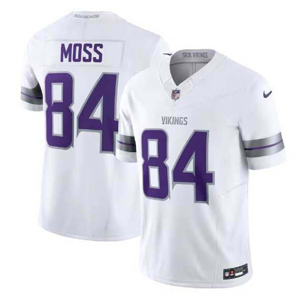 Men & Women & Youth Minnesota Vikings #84 Randy Moss White 2024 F.U.S.E. Winter Warrior Limited Stitched Jersey->new york giants->NFL Jersey